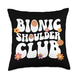 Shoulder Surgery Recovery Post Shoulder Surgery Survivor Throw Pillow