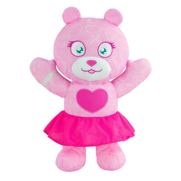 LAMAZE The Original Doodle Bear 14ʺ Plush Toy with 3 Washable Markers - Fashion
