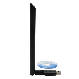 USB3.0 WiFi Adapter 1200Mbps Dongle 802.11 ac Network-Adapter with Dual Band 2.4GHz/5GHz 5dBi High Gain Antenna for Desktop Windows XP/Vista/7/8/10 Linux Mac