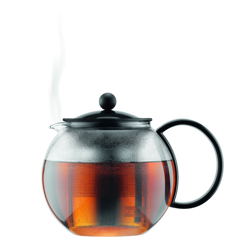 Bodum Assam Glass Tea Press with Stainless Steel Filter and