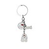 Harikaji Dog Keychain Ring, Cool Cute Pet Dog Keyring Bag