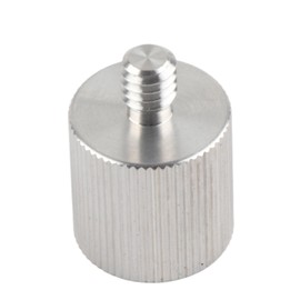 Hilitand Laser Leveler Tripod Adapter, 5/8 Female to 1/4 Male Microphone Screw Adapter Tripod Screw Adapter for Microphone Stand, Camera, Plug and Adapter