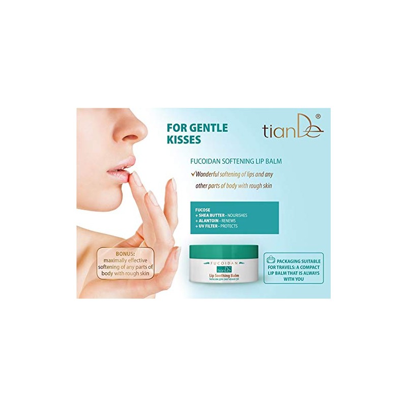 tianDe 85607 Lip Balm 10 g for Soft Kisses