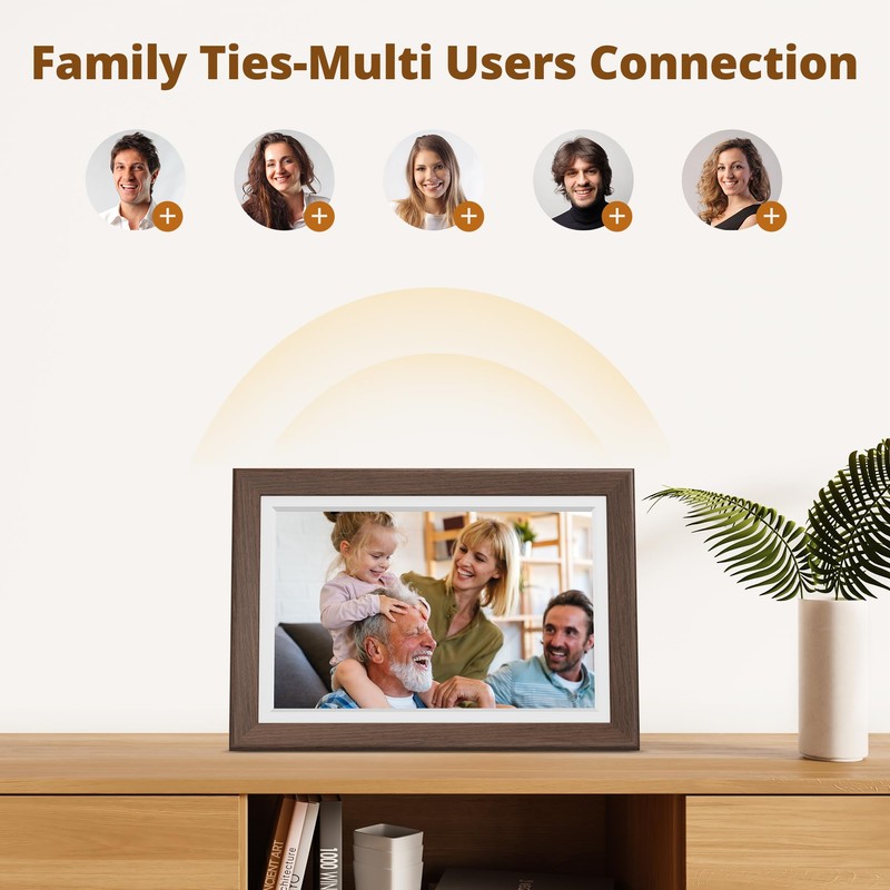 Dragon Touch Digital Picture Frame WiFi 10 inch IPS Touch