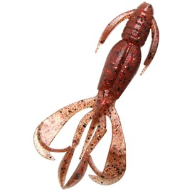 Keitech Crazy Flapper, 2.4 in, #519 Shrimp Red Copper