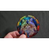 Gulf Coast Laser Graphics Persian Cat 4 Blue Green Background