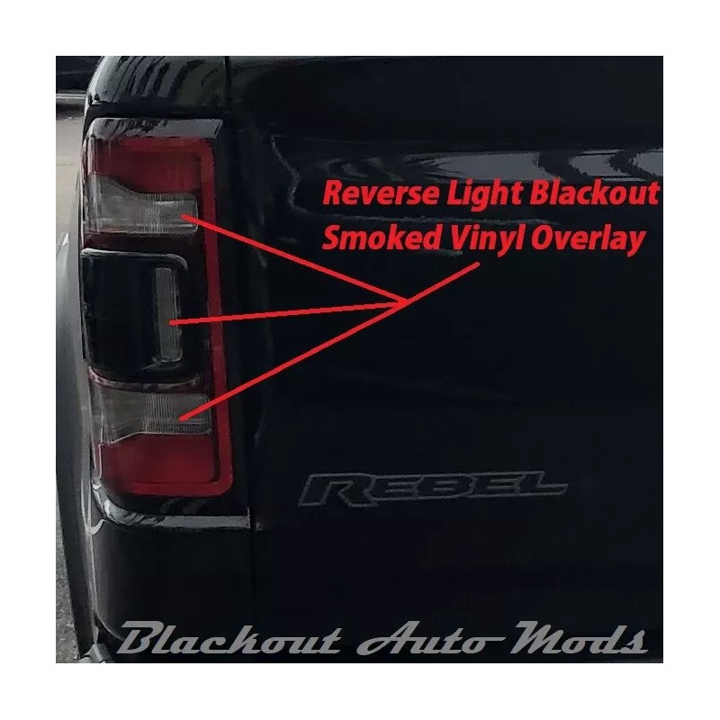 Blackout Auto Mods Tail Light Blackout Precut Smoke Vinyl Overlay