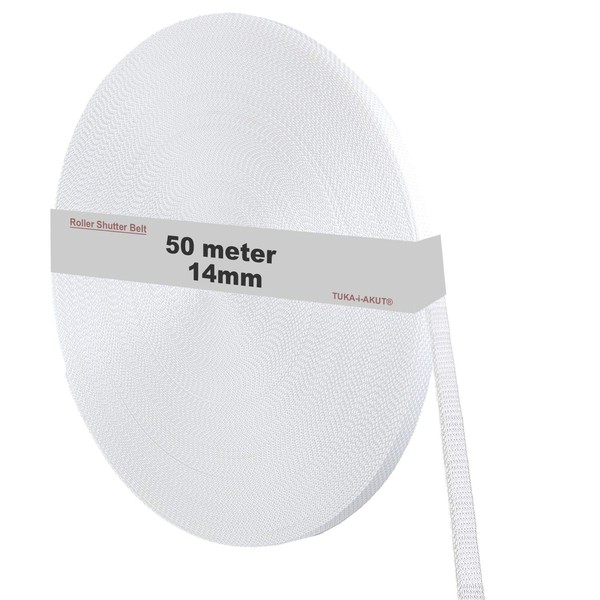 TUKA-i-AKUT TKB5201 50 m Roller Shutter Strap, 14 mm x