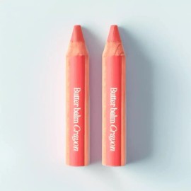 Clio 클리오 버터밤 크레용 1+1 피크닉코랄 2호 Clio Butterbalm Crayon 1+1 Picnic Coral No. 2 [Picnic Coral 2 + 2 pieces]