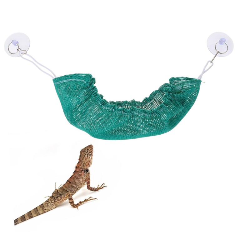 Kisangel Hanging Hammock Bed Reptile Seaweed Toy Swing Toy Safe