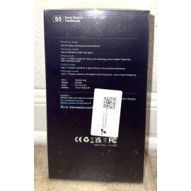 Fronix Sonic Electric Toothbrush S5 with 6 Brush Heads, USB Rechargeable New Seal