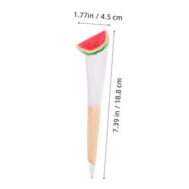 Operitacx Unique Carved Watermelon Gel Ink Pens Cute Supplies for Parties Office
