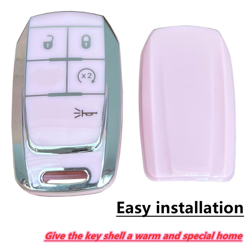 EJOAOJE Key Protective Shell for RAM Key Fob Cover with