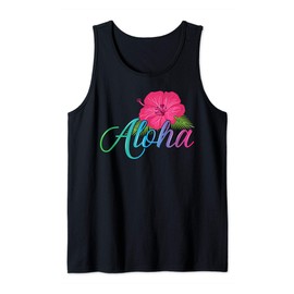 Aloha Hawaii from the island - Feel the Aloha Flower Spirit! Tank Top