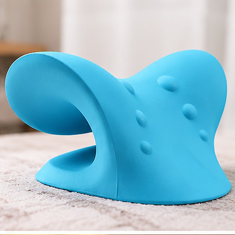 Neck Stretcher & Cervical Neck Pillow for Daily Relaxation –
