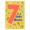 American Greetings 7th Birthday Card (Lucky to Know You)
