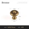 Antique Brass Cabinet Knobs and Drawer Pull Handles, Vintage Zinc
