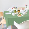 FALIZIFU 2 Pack Sage Green Plastic Tablecloth Disposable Table Covers