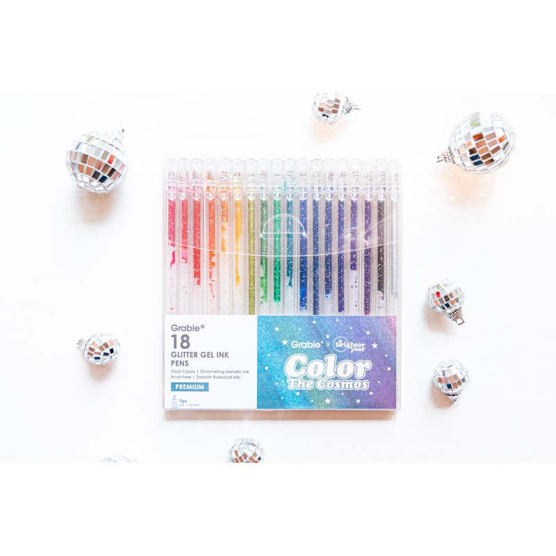 A Brighter Year + Grabie Color the Cosmos 18 Glitter