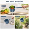 Long-Handle Water Scoop with Pour Spout – Large-Capacity PP Plastic