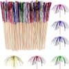 Pack of 150 Cocktail Picks Cocktail Picks Fireworks Sticks Firework