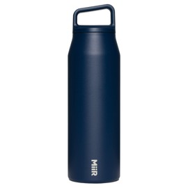 MiiR Wide Mouth Water Bottle - 32oz Insulated Water Bottle in Stainless Steel with Double Wall Vacuum Insulation, Leakproof Design, Keeps Drinks Hot or Cold