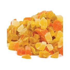 Bulk Foods Inc. Tropical Fruit Trio 1 Pound Dried Fruit