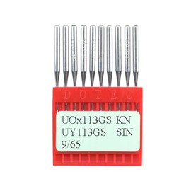Blooy - UOx113GS Needles Fit 1404, 1412, 4412, VC008, MT4500 Industrial Multi-Needle Sewing Machines UY113GS, 2055, SY7090, (Pack of 100 PCS) (Size 12(80))