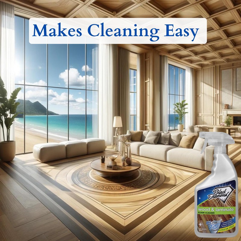 Black Diamond Stoneworks Wood & Laminate Floor Cleaner- Ready to