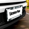 HOSNYE Save A Life Adopt License Plate Frame Blank Paw