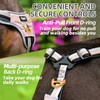 PUPTECK Escape Proof Dog Harness with Padded Handle, No Pull