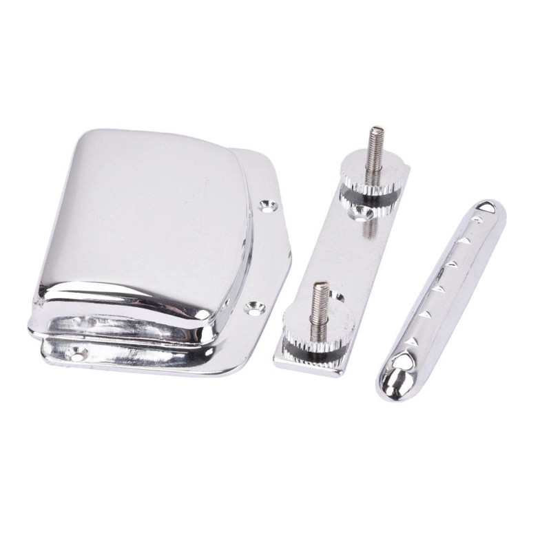 Unbranded Healifty Adjust Fixed Bridge Tailpiece For Teisco Tune O