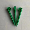 Eleutheromania Pack of 20 Plastic Tent Pegs (Green)