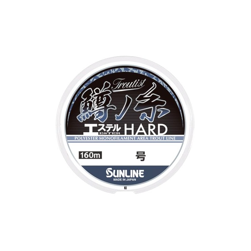 Sunline Troutist Trout Thread Ester Hard Advantage Clear 160m 0.3