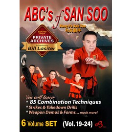ABC'S of SAN SOO Kung Fu - Vol-19, 20, 21, 22, 23 & 24 - (6 Vol Set) by GM Bill Lasiter
