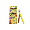 DUCKIEZ 9cm Colouring Pencils, 6 Colours. Childrens party bag filler,