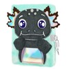 WERNNSAI Kids Plush Axolotl Diary for Boys - Kids Secret