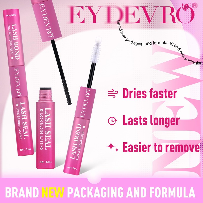 EYDEVRO Cluster Lashes D Curl Fluffy Individual Eyelashes Lash Extension