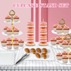 14 PCS Cupcake Stand Set 3 x Two-Tier and 2