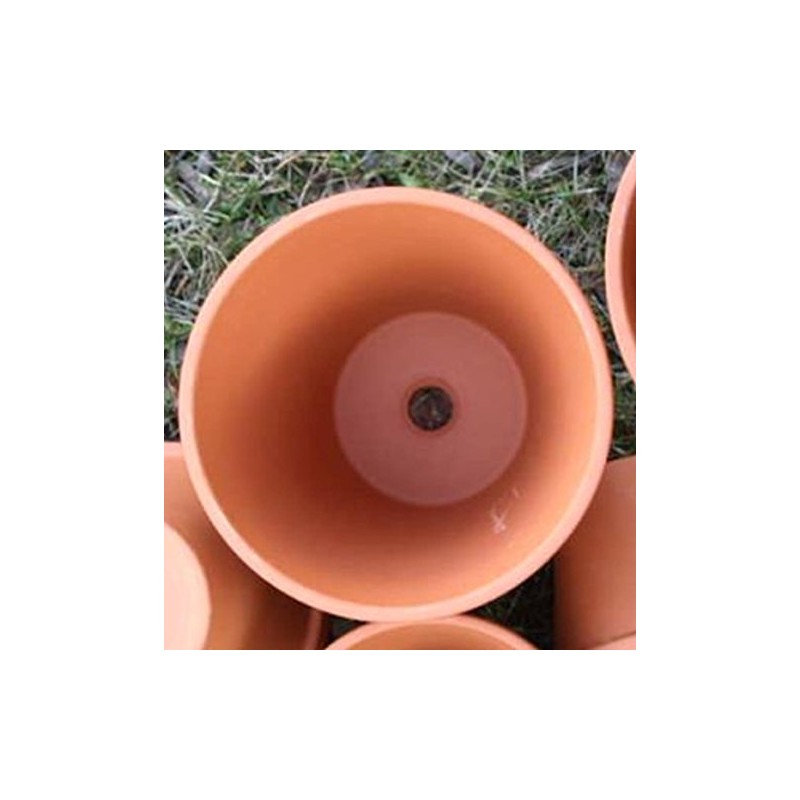 10 Mini Clay Pots Natural Clay. Height 4 cm