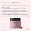 NUVI+ Multivitamínico en gomita para mujer Libre de complejo B