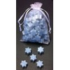 Florex Schafmilchseife Mini Mini Star Pack of 50 Ice Flower Soap in Organza Bag Guest Gift