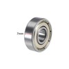 sourcing map 608ZZ Deep Groove Ball Bearings 8mm x 22mm