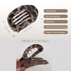 Pinzas Para Cabello de 6 Piezas,Pinzas Para El Cabello Antideslizantes,Broches