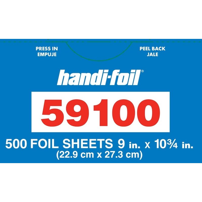 HANDI FOIL Hfa Foil Sheet 9 X 10.75 Int, 3000