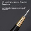 WUTA Leather awl, ebony blackwood & brass awl sewing, leather