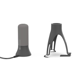 Uutensil Stirr+Timer Unique USB Rechargeable Automaitc Pan Stirrer with Timer - with Cable and Cradle - Teal