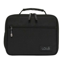 Expandable Lunch Bag Compatible with Lolë – Insulated, Stylish, and Portable (Black)