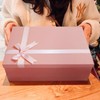 Pink Gift Box for Present, Large Gift Box 13 x