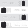 PANDA JOYS 4‑Piece Compression Packing Cubes Set –Expandable Travel Organizers